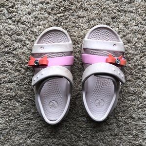 Crocs with bows